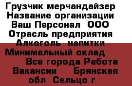 Грузчик-мерчандайзер › Название организации ­ Ваш Персонал, ООО › Отрасль предприятия ­ Алкоголь, напитки › Минимальный оклад ­ 17 000 - Все города Работа » Вакансии   . Брянская обл.,Сельцо г.